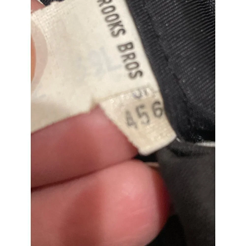 BROOKS BROTHER Jacket Men’s career  suit JACKET 100% WOOL SIZE 39 L COLOR BLACK